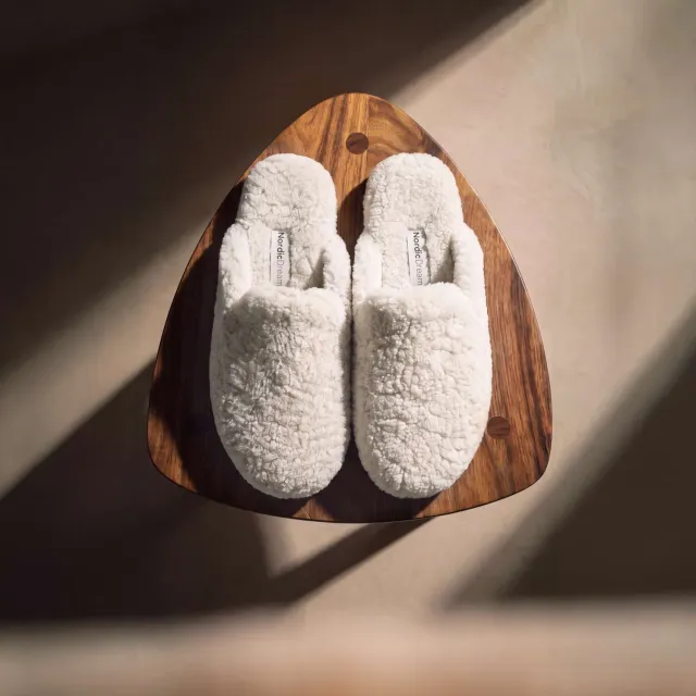 Ragna Slippers hjemmesko cream S 38-39 shearling uld