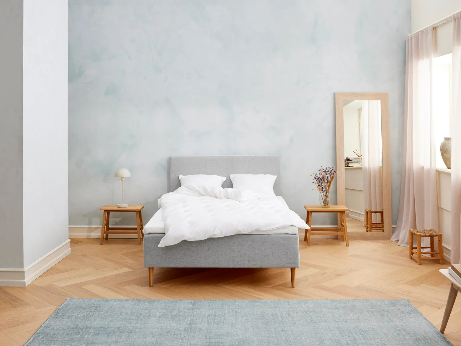 Sengefabrikken Fabrikkens Kølende Boxmadras 105x210 Lysegrå