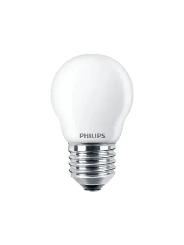 Philips P45 kronepære LED E27 3,4W dæmpbar