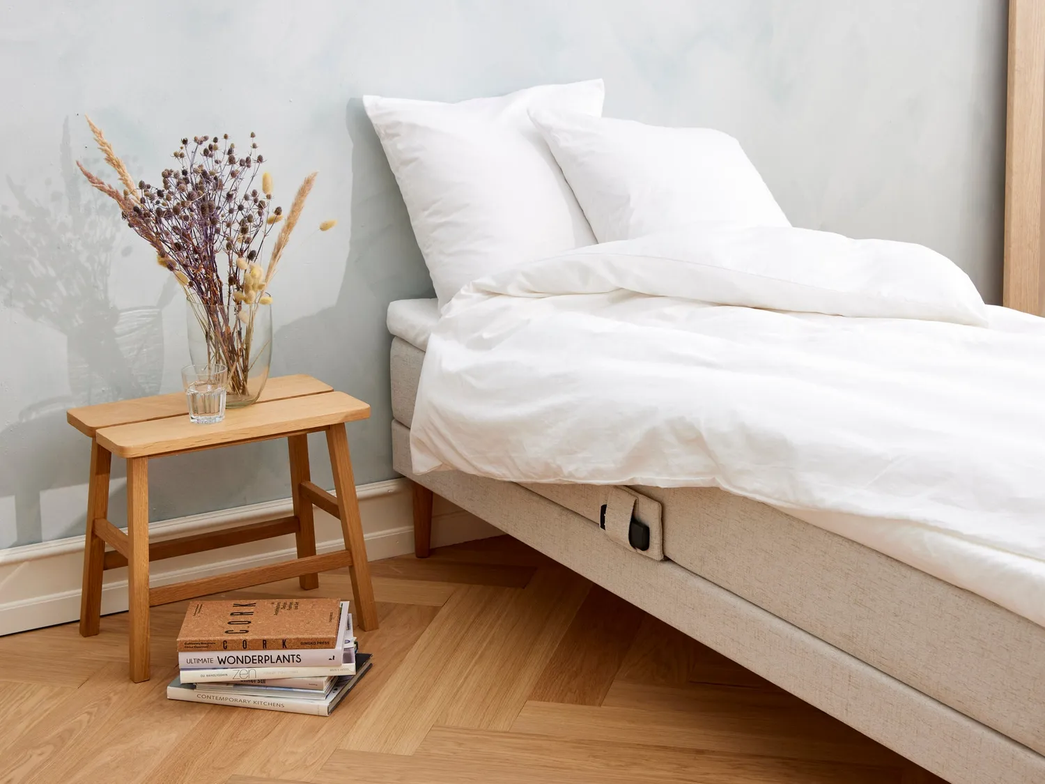 Sengefabrikken.dk Fabrikkens Kølende Tromsø elevationsseng 90x200