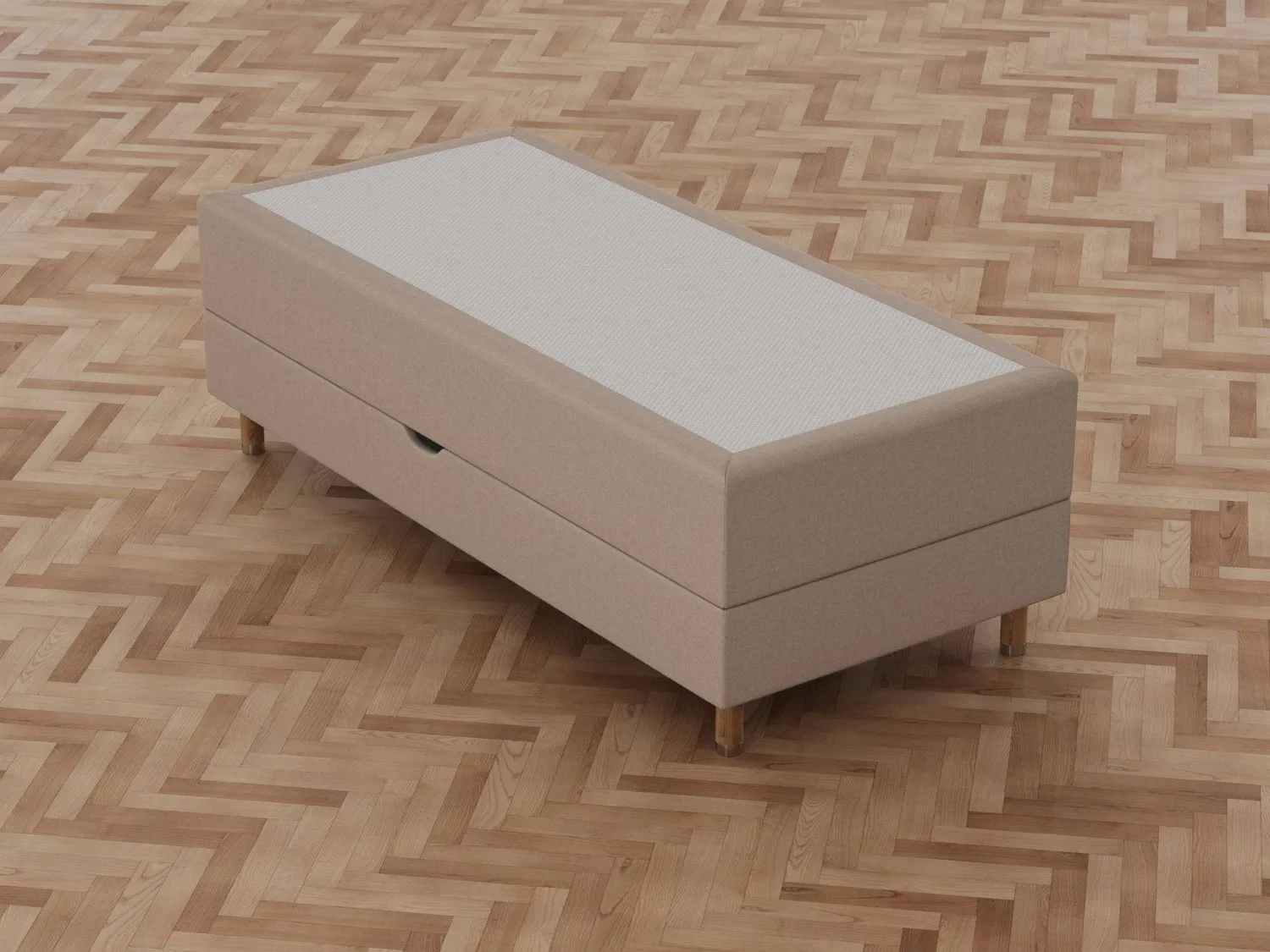 Ragna Astrid 105x210 rammebund med polstret ramme