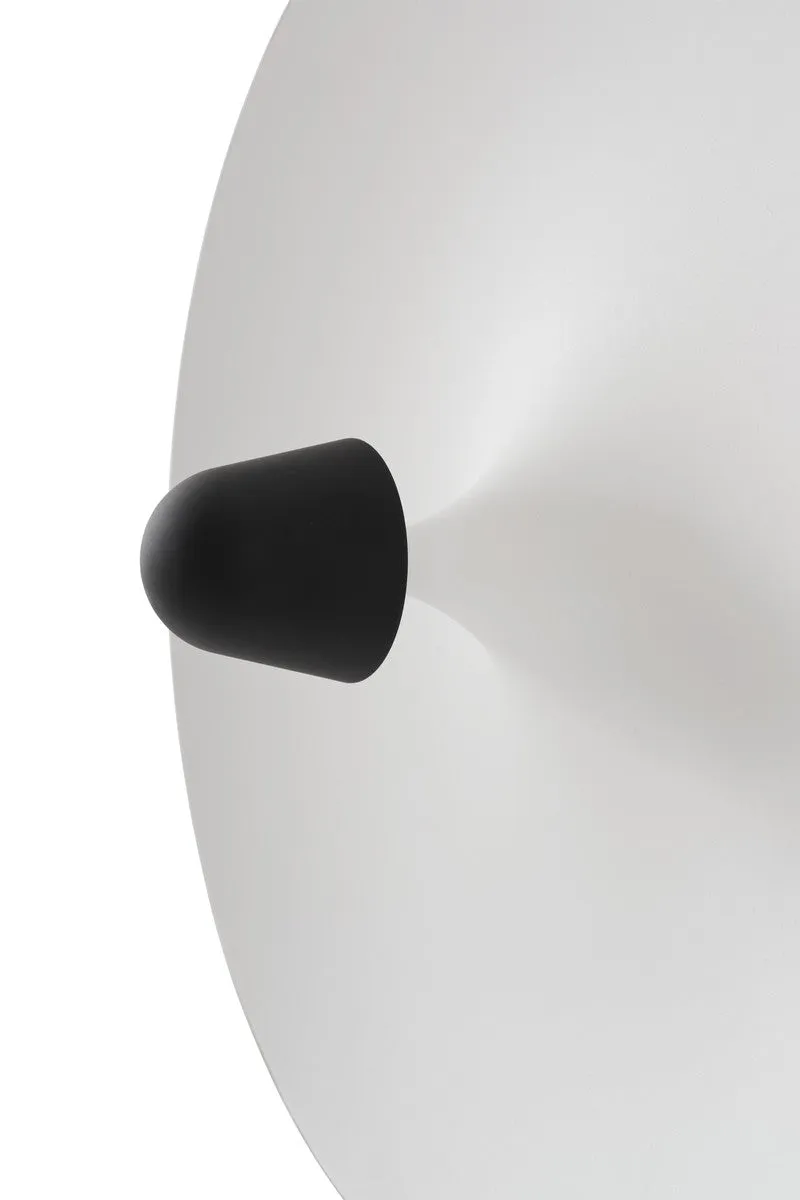 New Works Kantarell væg- og loftlampe sort 2700K