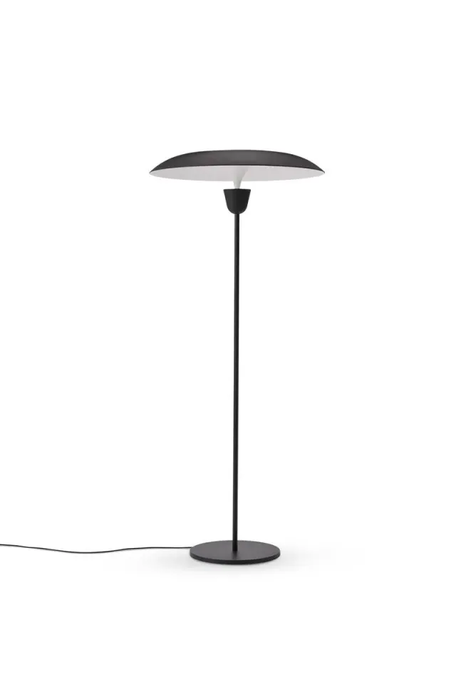 New Works Kantarell gulvlampe sort