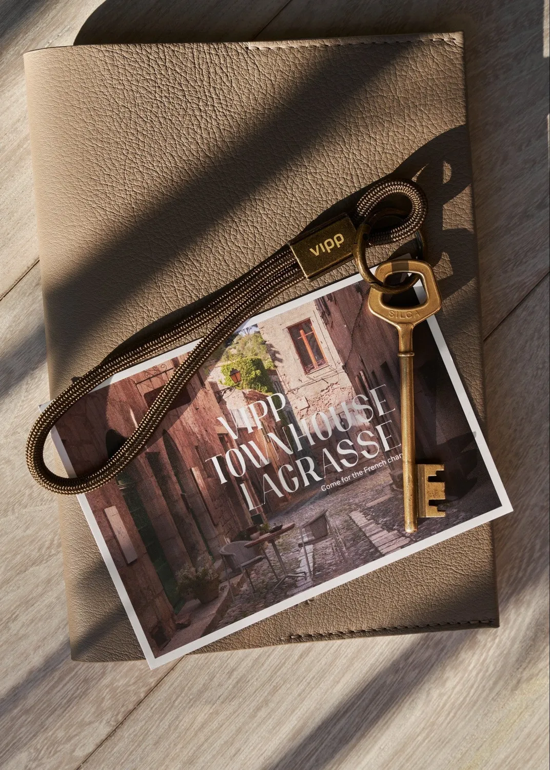 Vipp Key Strap nøglerem 45 cm vævet rem