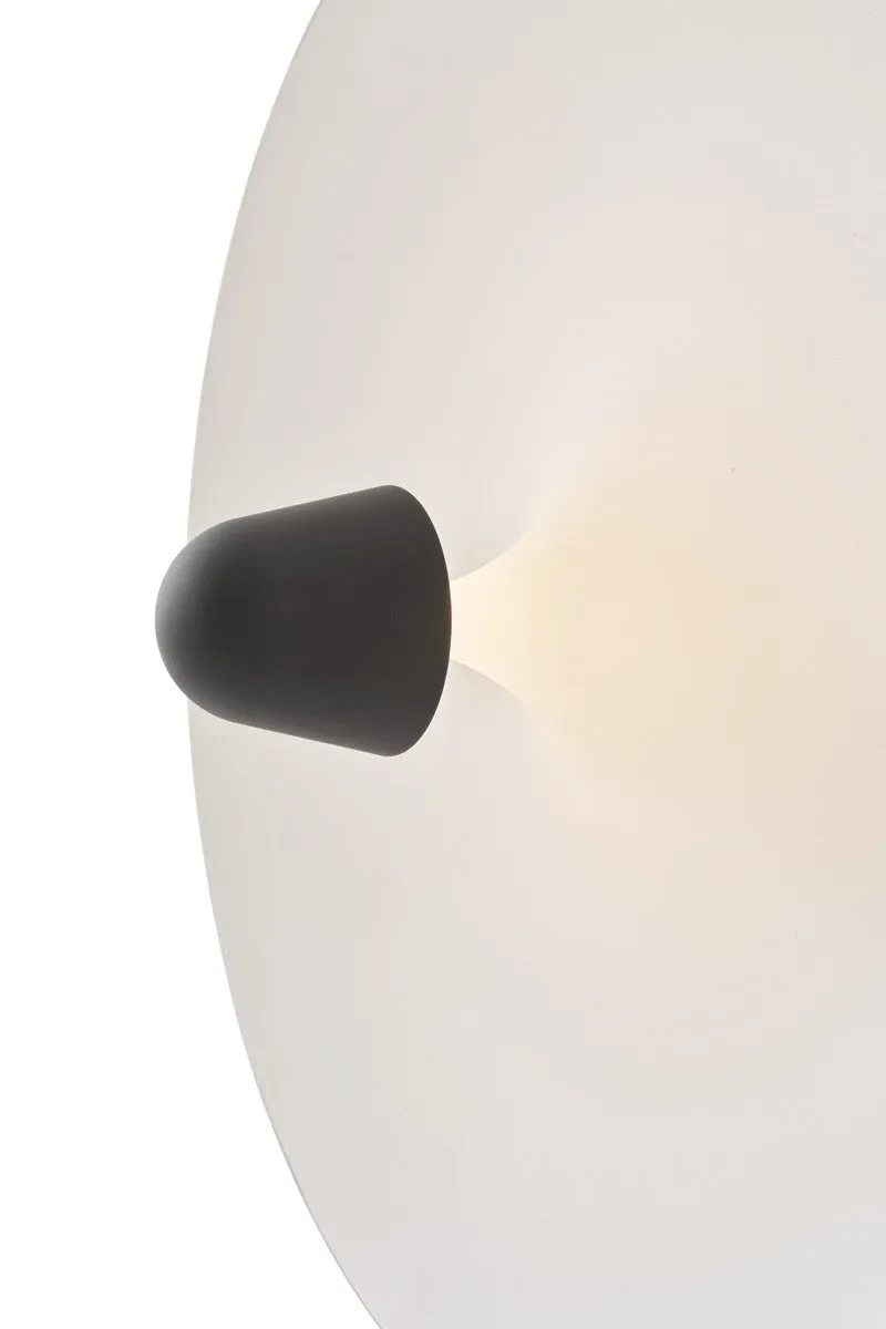 New Works Kantarell væg- og loftlampe sort 2700K