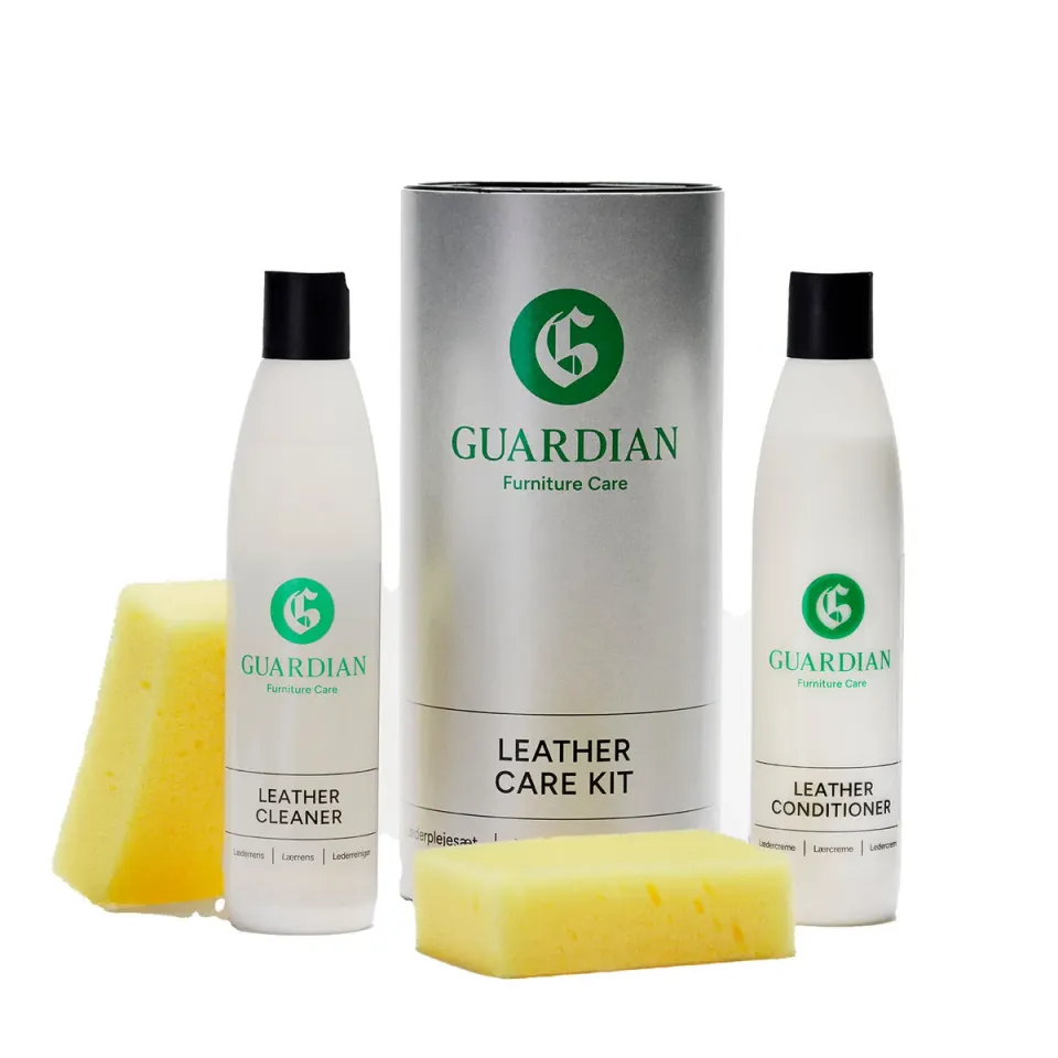 Guardian læderplejesæt anilin 2x250 ml creme rens