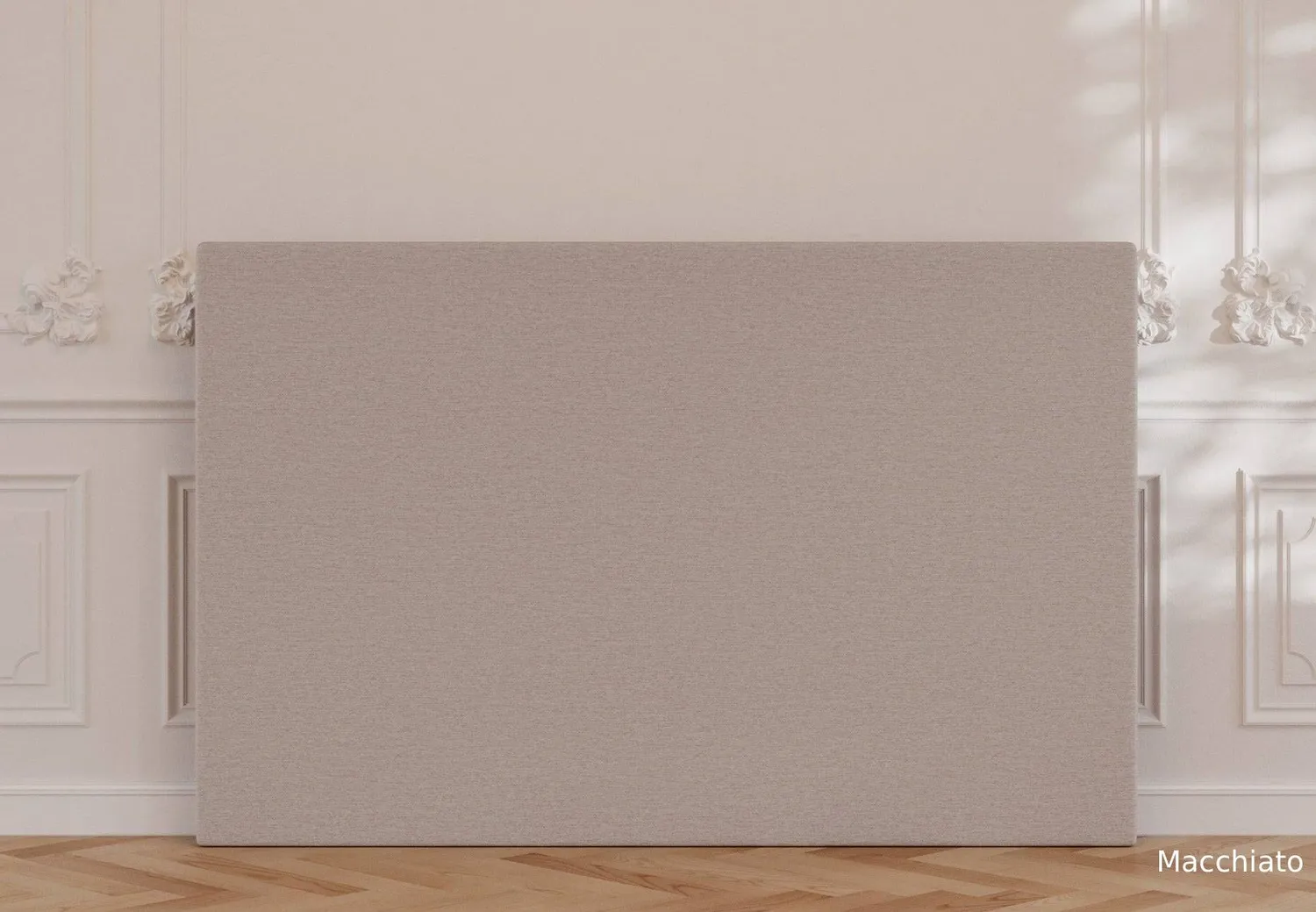 Ragna Calm sengegavl 126 cm høj beige