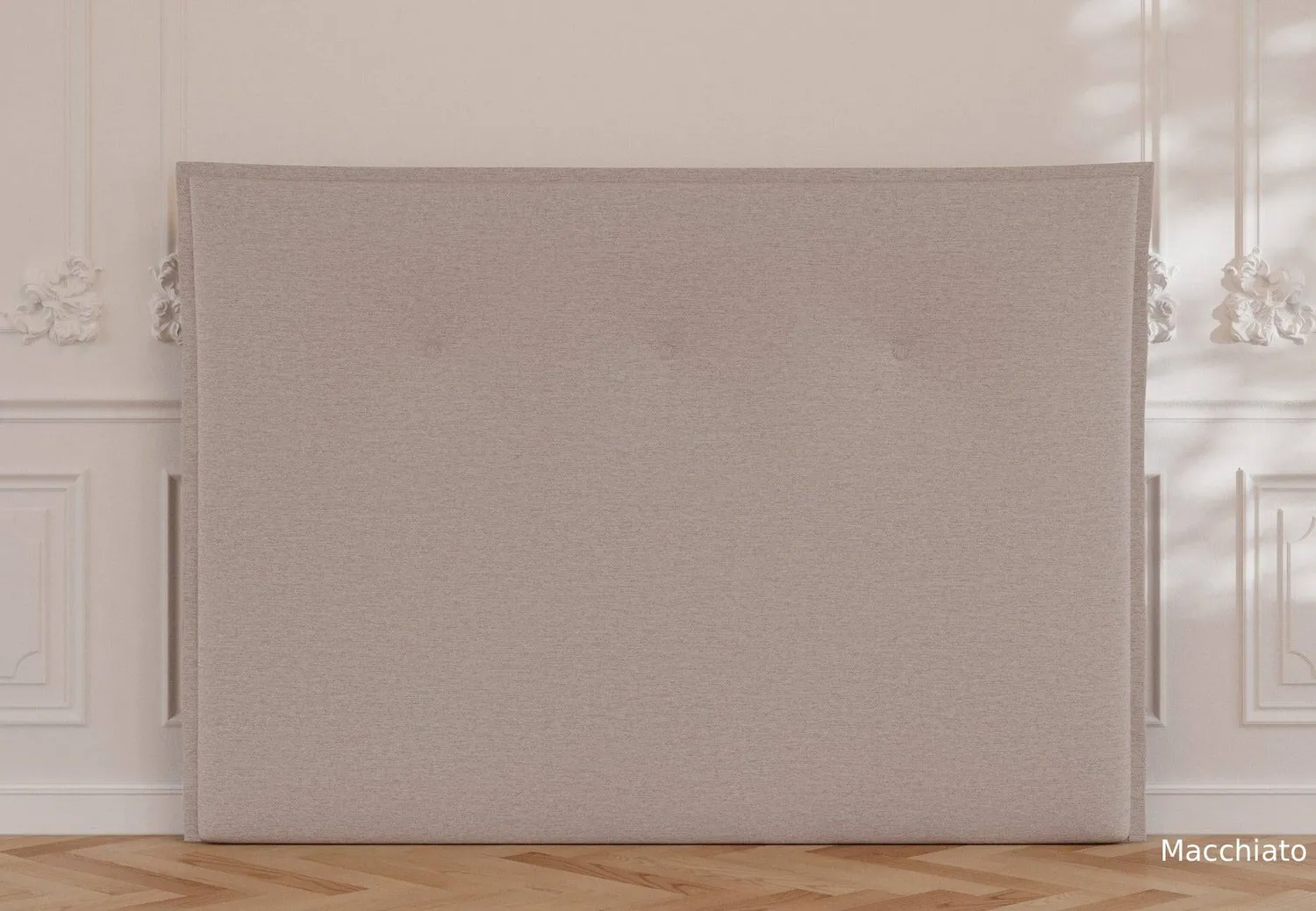 Ragna Como sengegavl polstret 128 cm høj