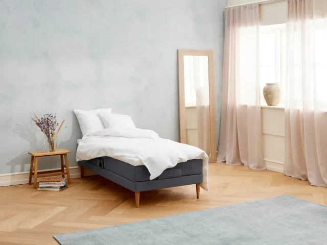Sengefabrikken Kølende Elevation elevationsseng 80x200 antracit