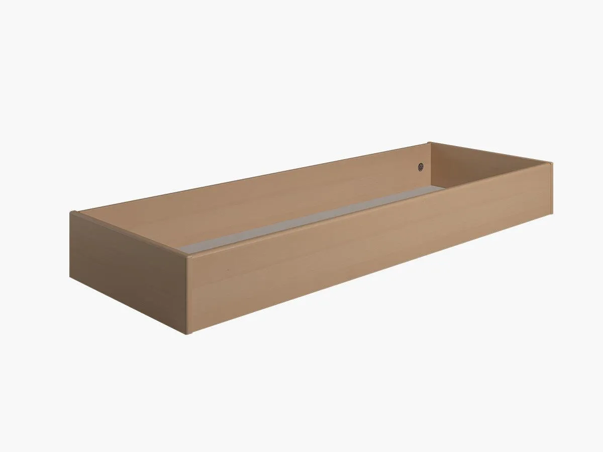 Sengefabrikken.dk Sengeskuffe skuffe 180 cm sort stof