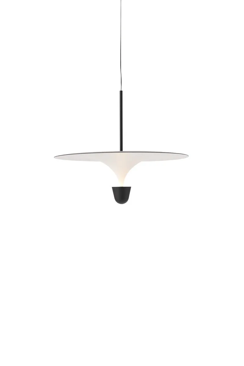 New Works Kantarell pendel Ø60 LED sort nikkel