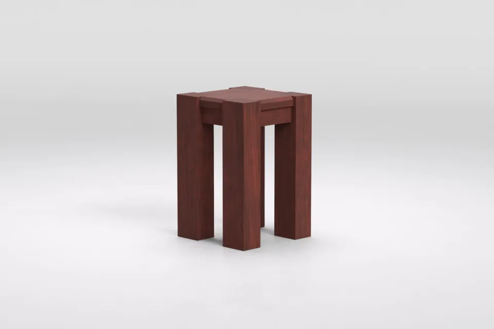 RYE Solido sidebord dark amber bøg natbord