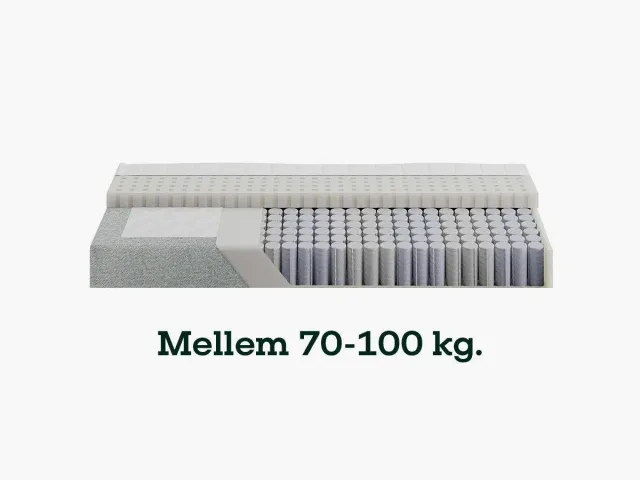 Sengefabrikken.dk Vælg Fasthed 2 Madras Medium under 70kg
