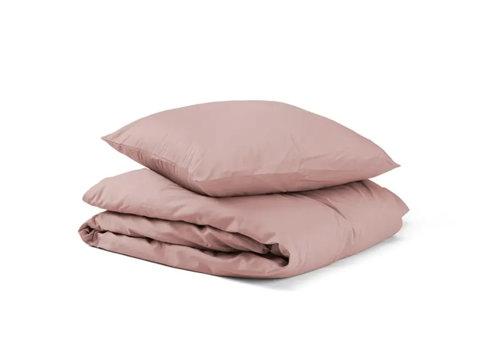 Sengefabrikken Sengetøj 140x200 bomuldssatin rosa