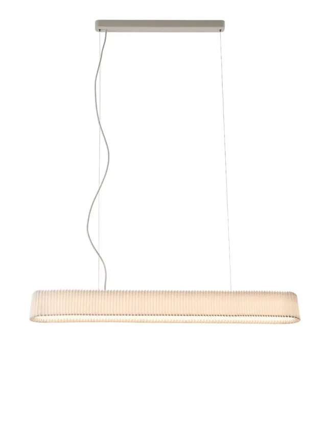 Le Klint Long Pleat pendel standard hvid 110 cm