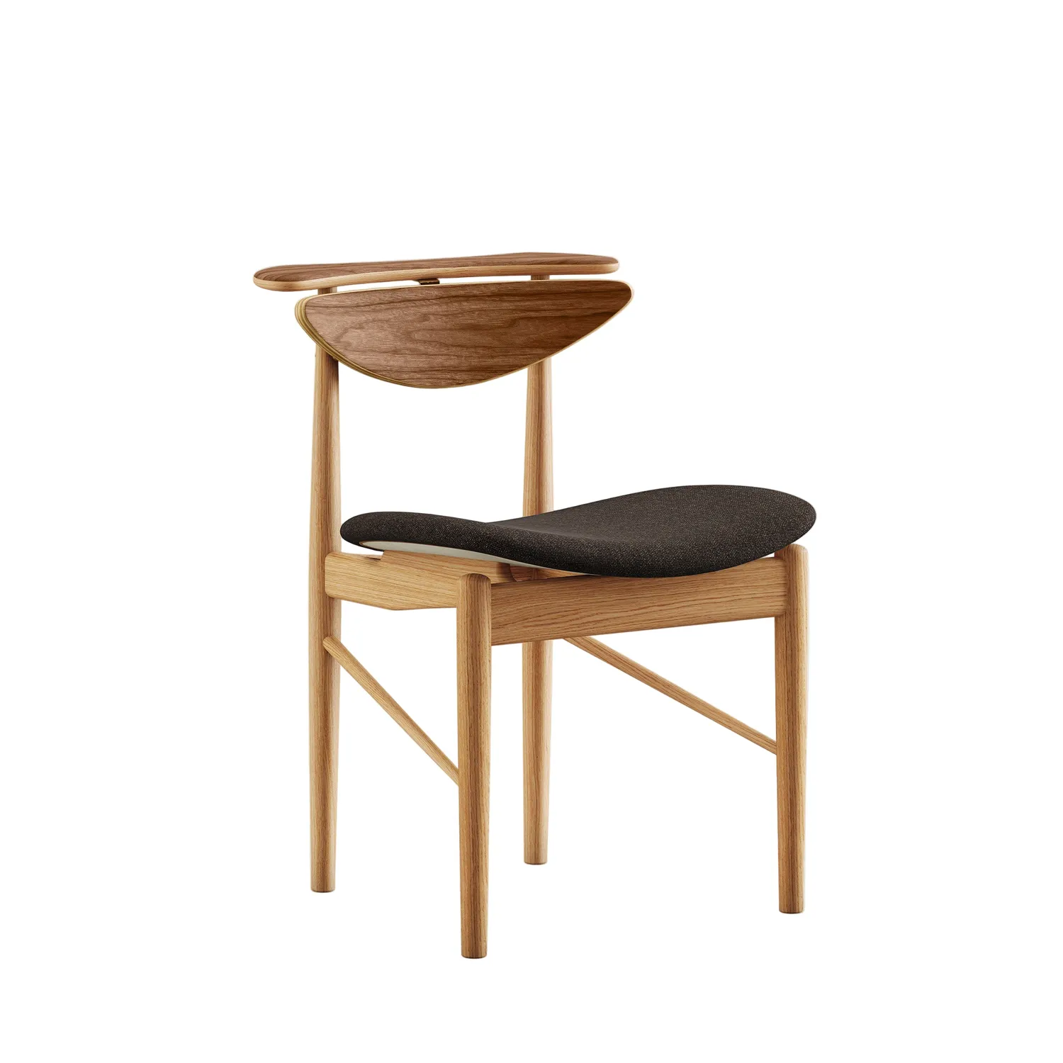 Finn Juhl Karmstol eg valnød Reading Chair