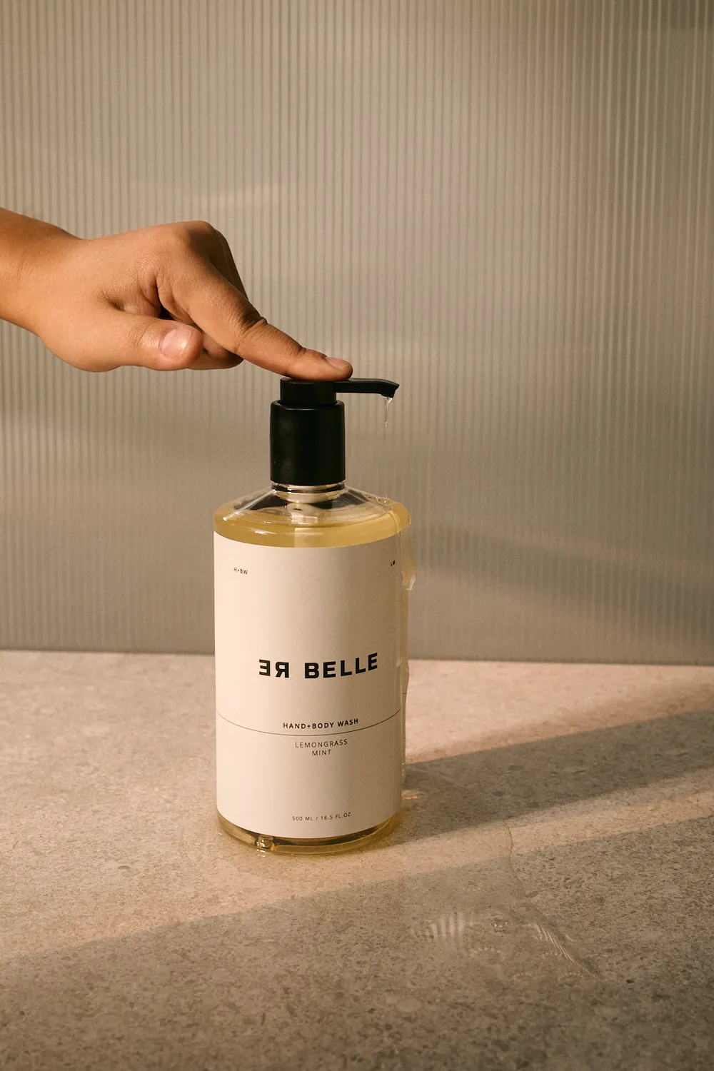 Rebelle Copenhagen Lemongrass Mint sæbe 500 ml