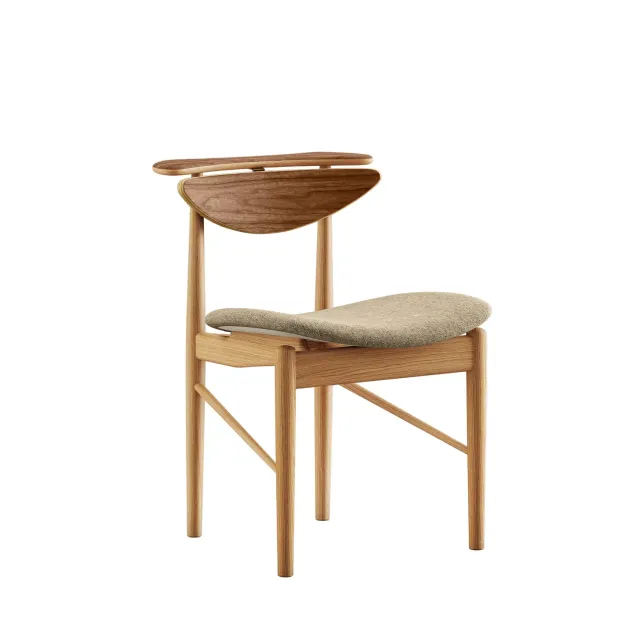 Finn Juhl Karmstol eg valnød Reading Chair