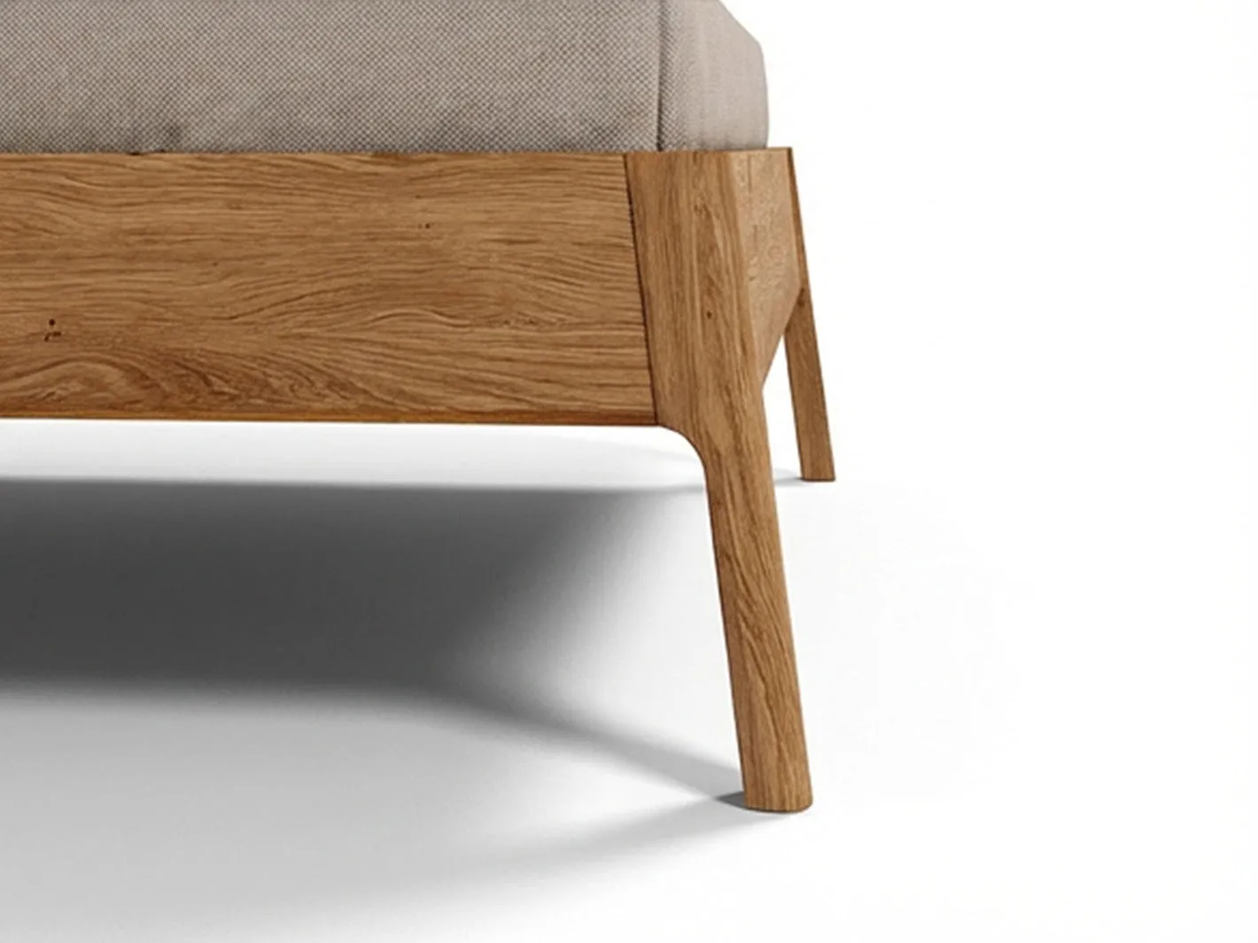 Nordic Design Light Eg sengeramme 120x200 cm massiv eg