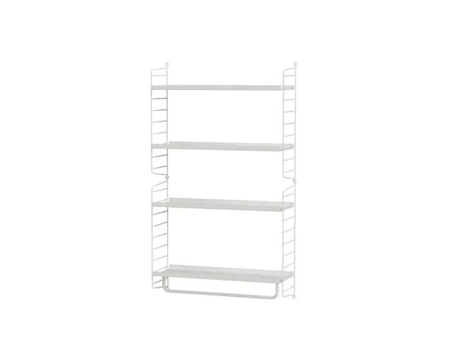 String System Kitchen Bundle D køkkenreol hvid 120 cm