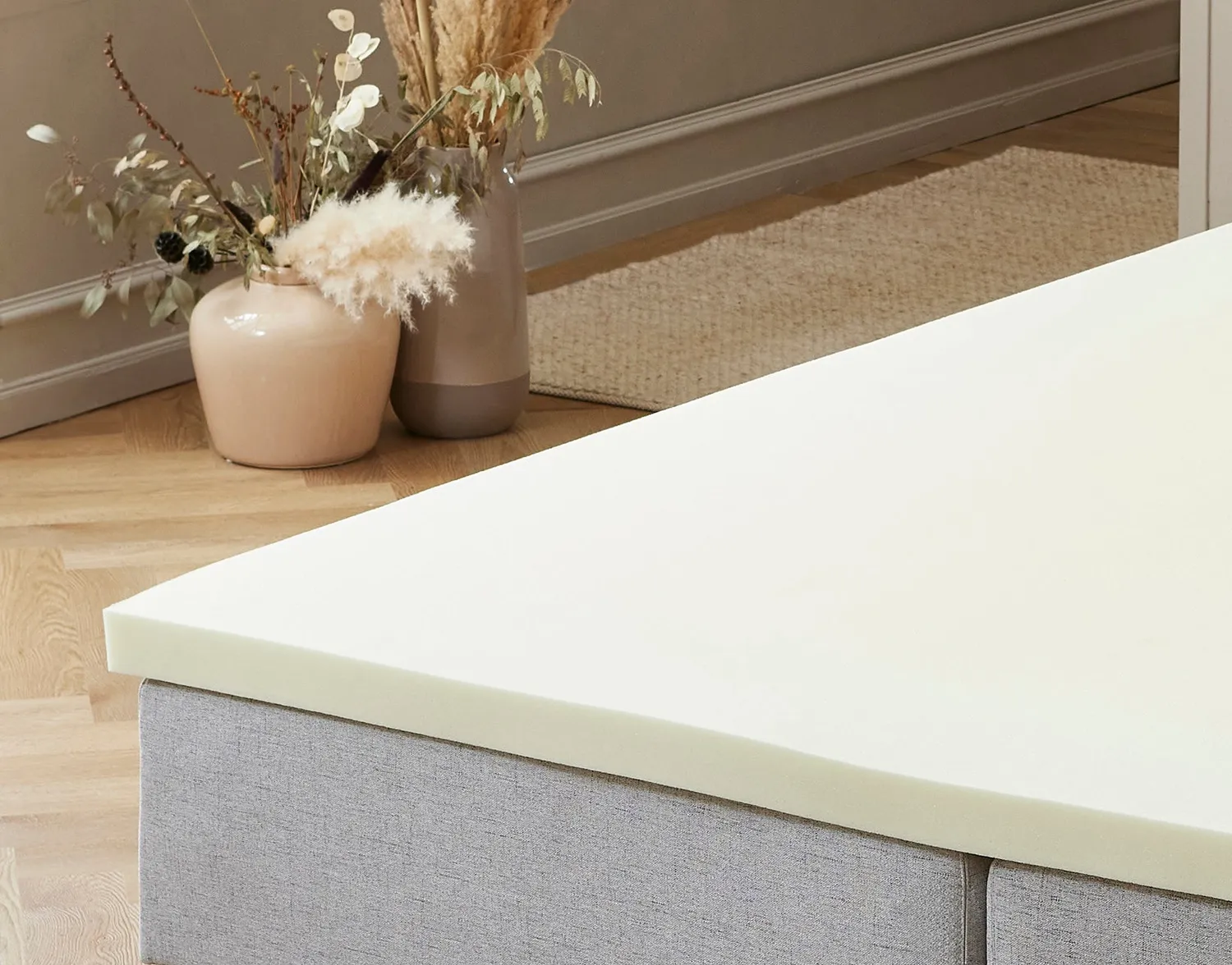 Sengefabrikken Trykaflastende topmadras 120x200 blød