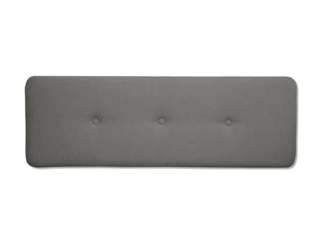 Sengekompagniet Højby Oval sengegavl 60 cm polstret