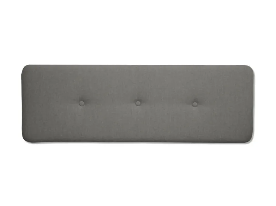 Sengekompagniet Højby Oval sengegavl 60 cm polstret