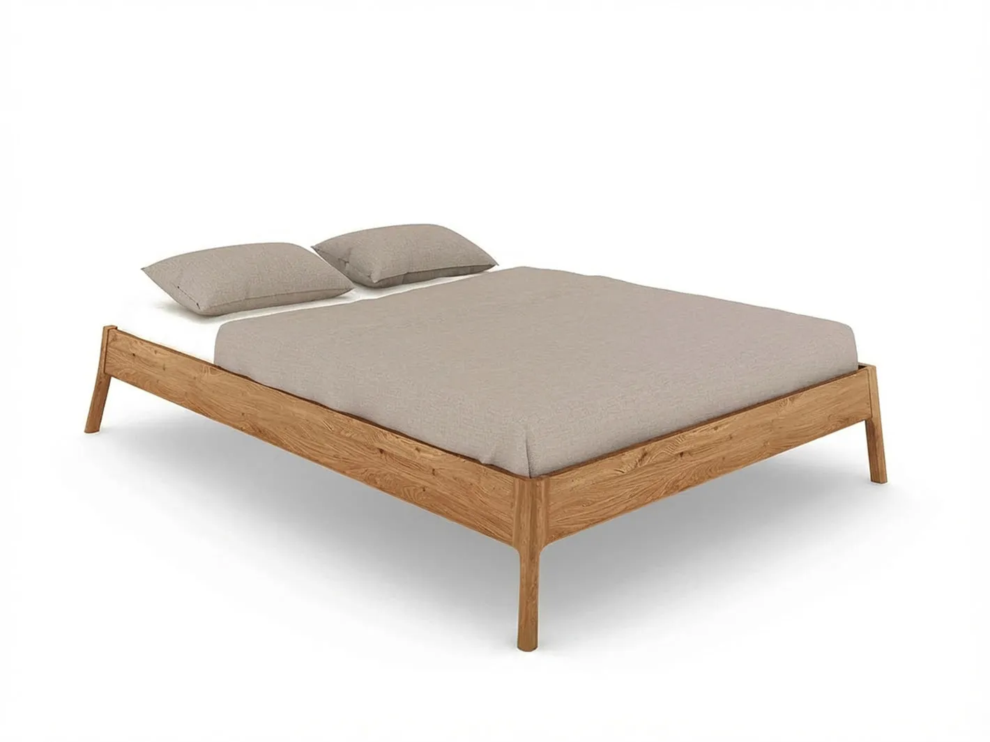 Nordic Design Light Eg sengeramme 120x200 cm massiv eg