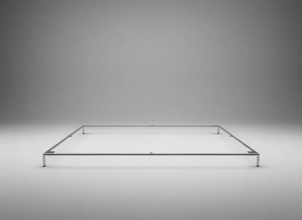 MUUN MK3 Chrome Frame sengestel 180x200 i kromstal