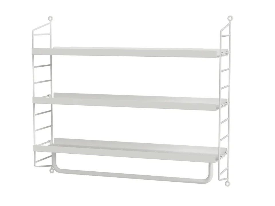 String Furniture Kitchen I køkkenreol hvid