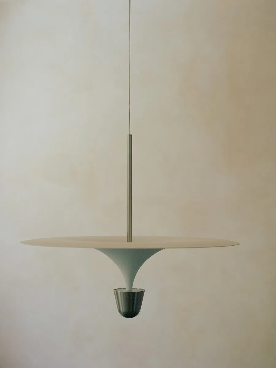 New Works Kantarell pendel Ø60 LED sort nikkel