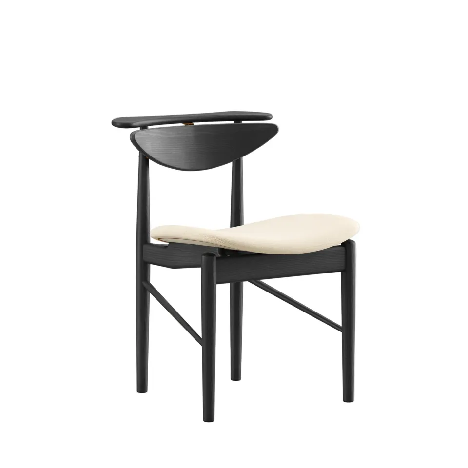 Finn Juhl Reading Chair FJ 5310 karmstol sort eg