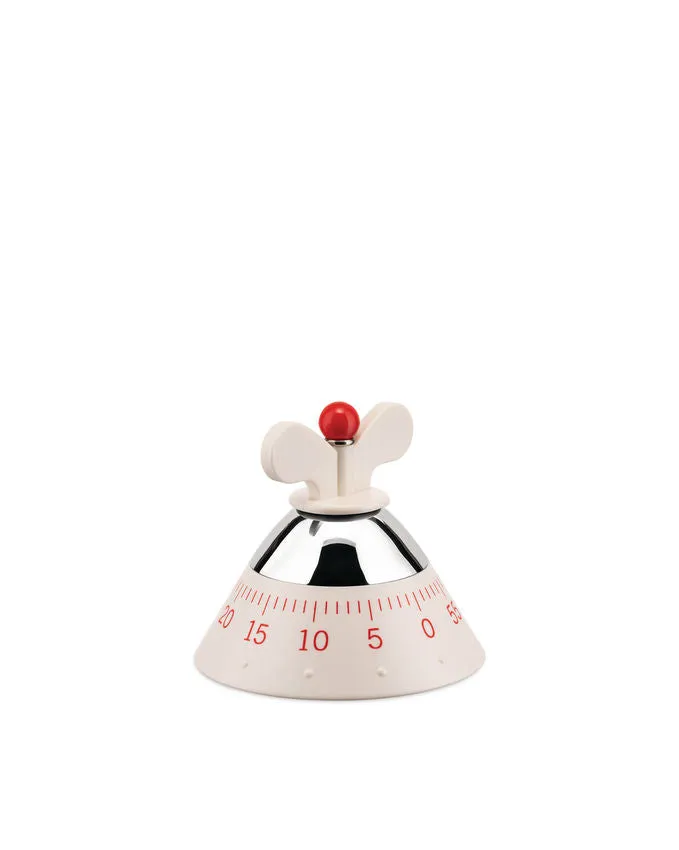 Alessi Kitchen Timer køkkentimer lyseblå mekanisk
