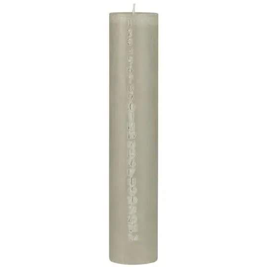 Ib Laursen kalenderlys 1-24 ash grey 30 cm