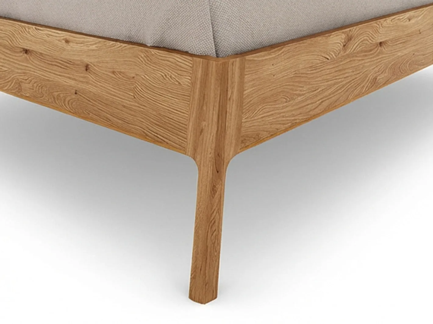 Nordic Design Light Eg sengeramme 120x200 cm massiv eg