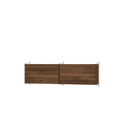 String Furniture Kitchen N køkkenreol hvid valnød