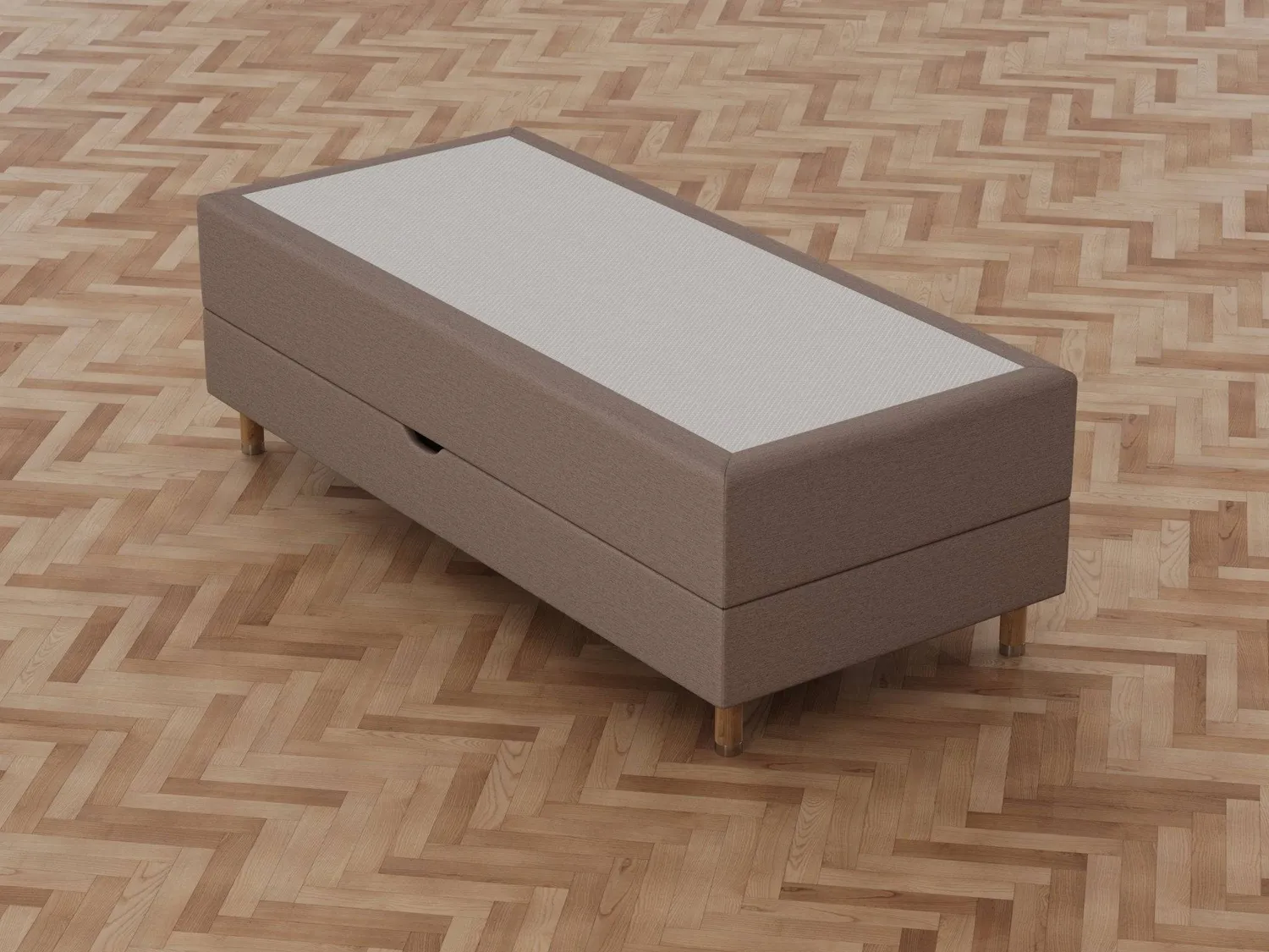 Ragna Astrid 105x210 rammebund med polstret ramme