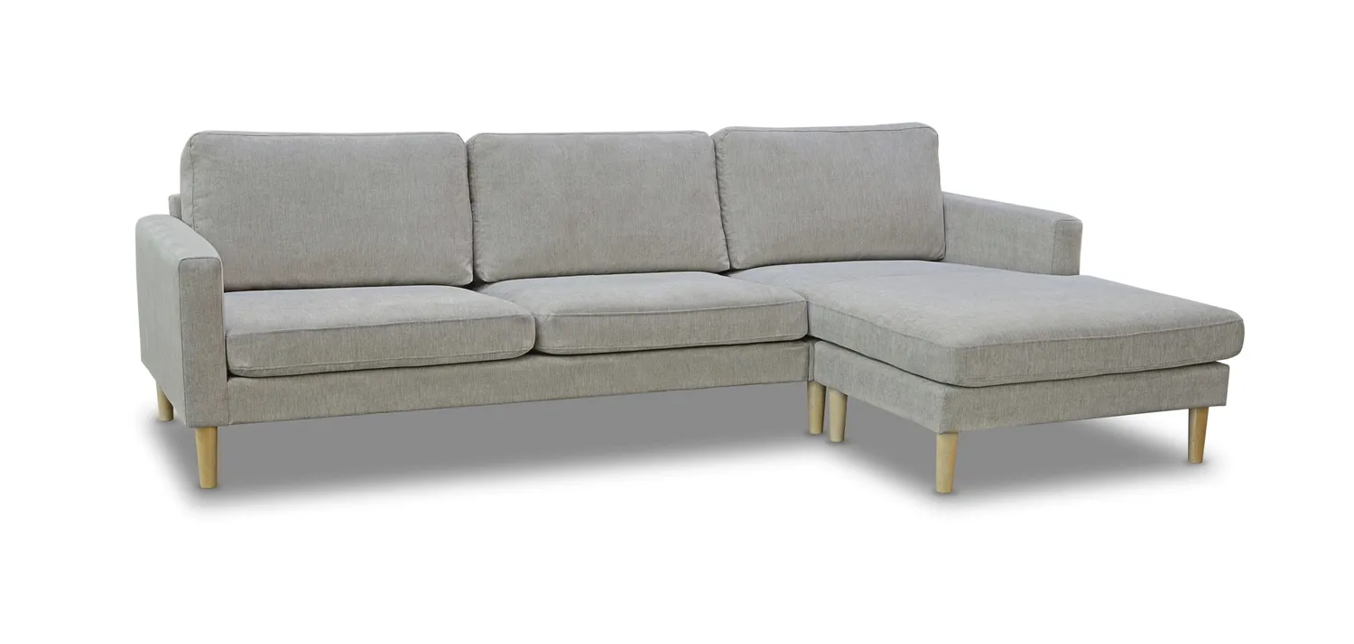 Trivilita Street sofa med træben – 60 cm dyb