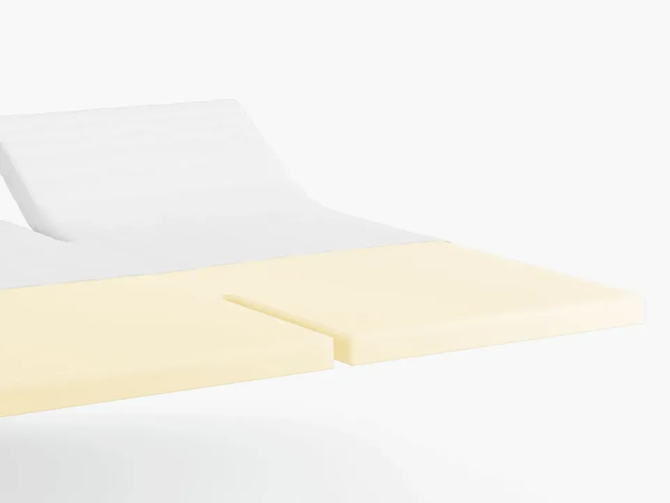 Sengefabrikken Trykaflastende Topmadras memory 90x200