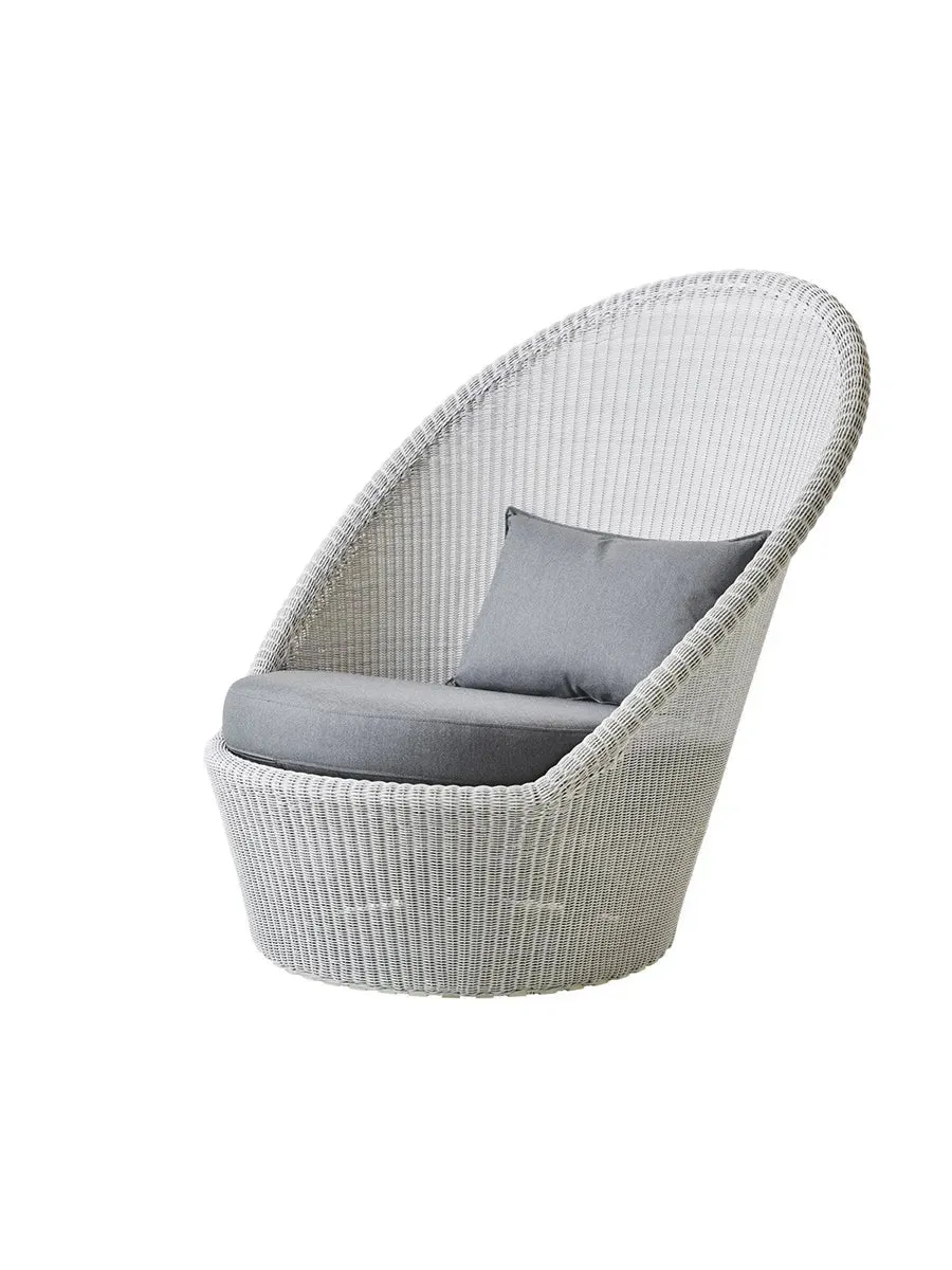 Cane-line Kingston solstol mocca med hjul