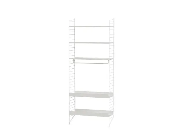 String System Kitchen Bundle G køkkenreol sort 80 cm