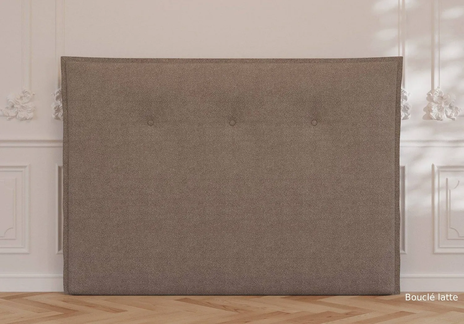 Ragna Como sengegavl polstret 128 cm høj