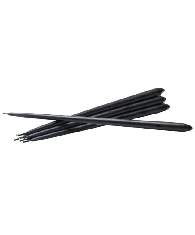 STOFF Nagel kertelys black 6 stk paraffin