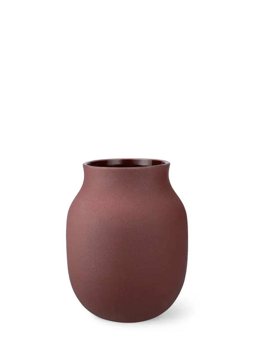 Kähler Studio Omaggio vase bordeaux keramik