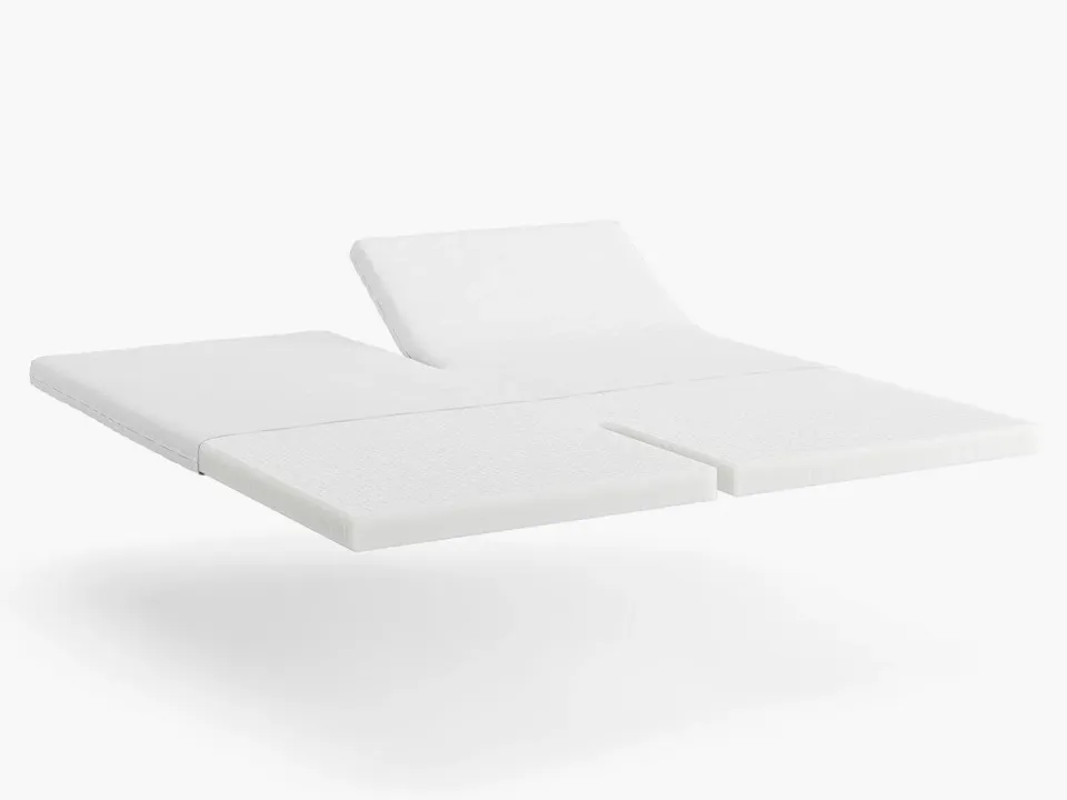 Sengefabrikken topmadras Latex Top Split 40 mm 90x210