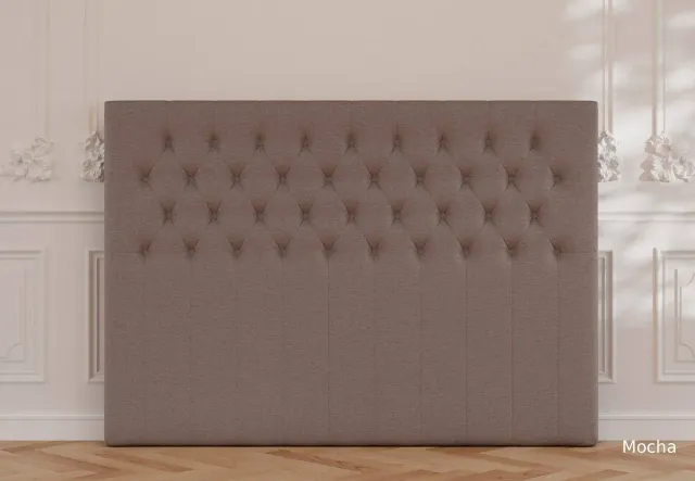 Ragna Flow Sengegavl 126 cm høj polstret