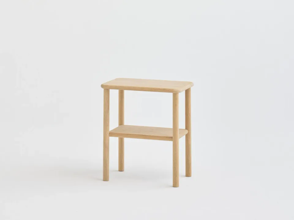 RYE Alling sengebord sæbeeg massivt træ