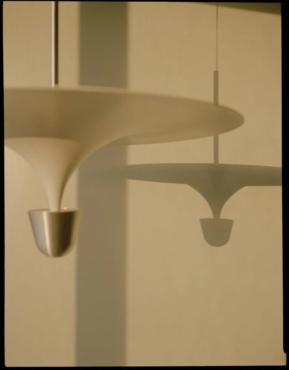 New Works Kantarell pendel Ø60 LED sort nikkel
