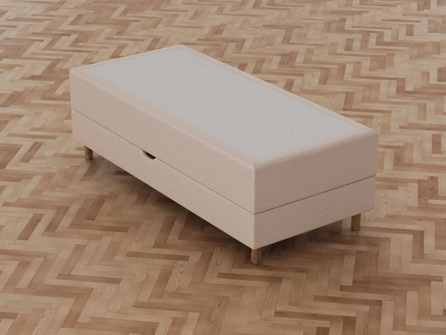Ragna Astrid 105x210 rammebund med polstret ramme