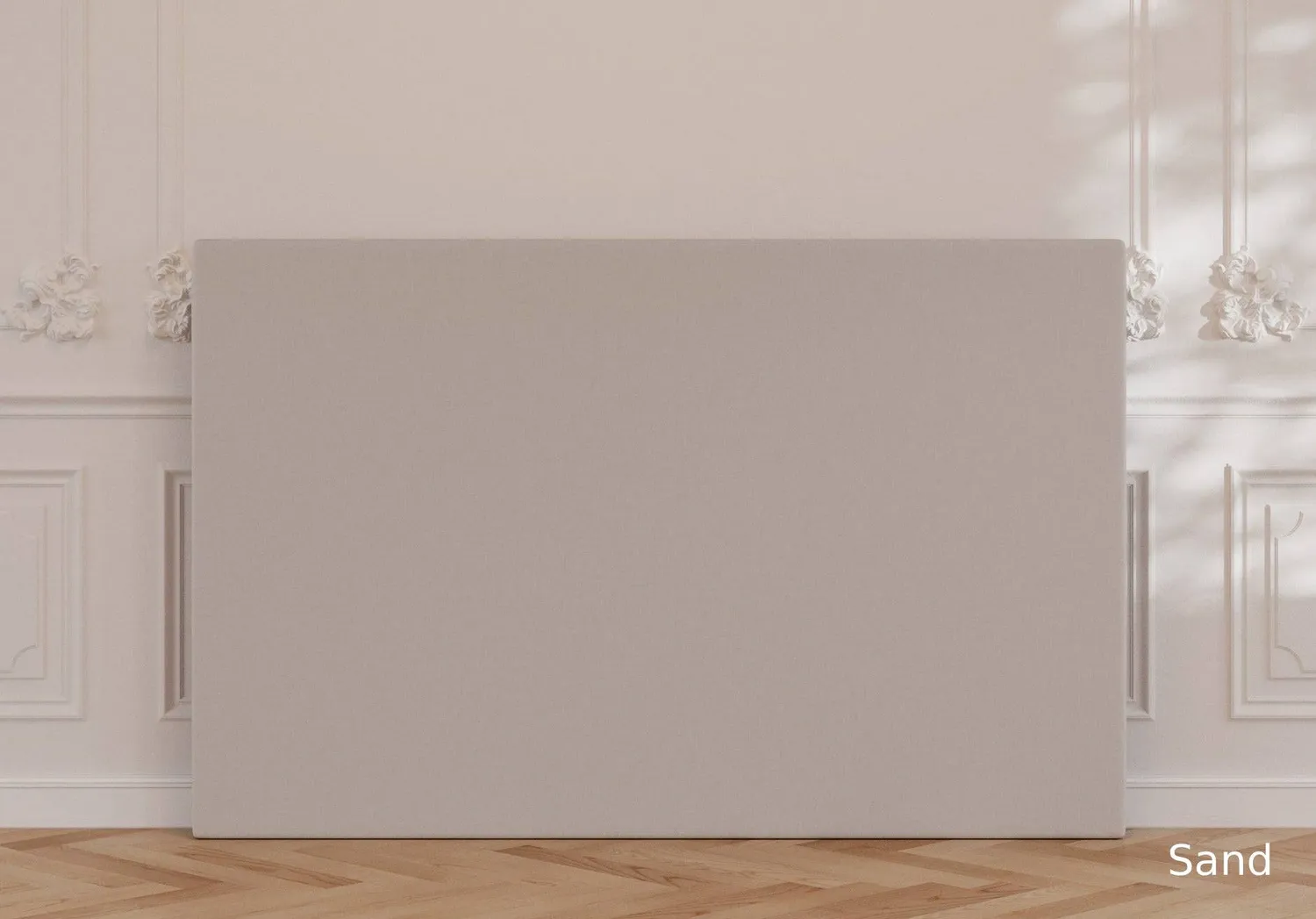 Ragna Calm sengegavl 126 cm høj beige